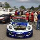 Rob Blake Juan Lopez-Santini and Steve Hill Victory Lane Road America International GT