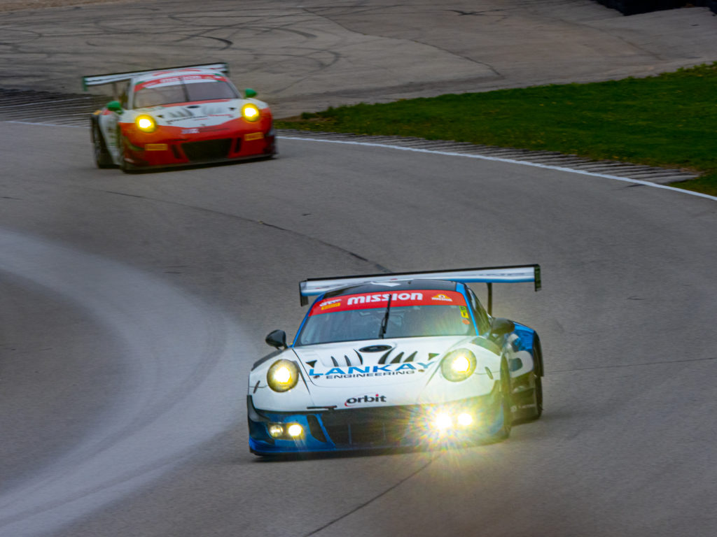 Porsche 991 GT3-R at Road America Art of Racing In The Rain